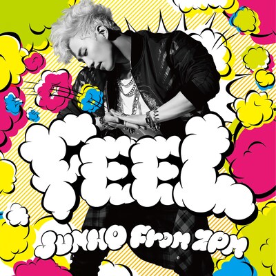 JUNHO（From 2PM）「FEEL」通常盤ジャケット