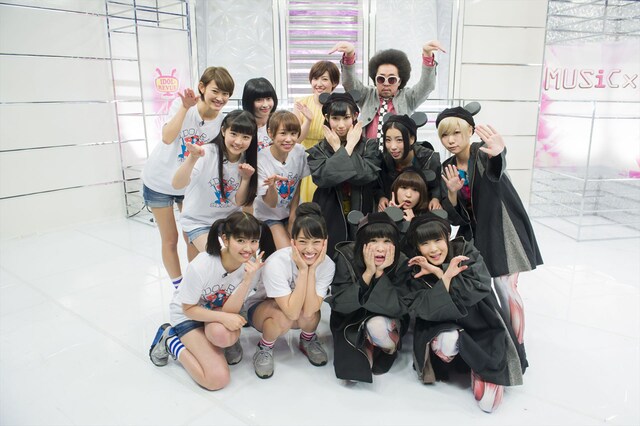 「MUSiC×iD Plus+」出演者による集合写真。