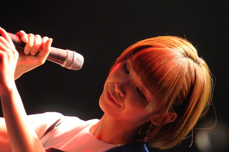 蒼山幸子(Vo, Key)(Photo by H.and.A)