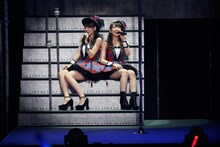 「℃-uteコンサートツアー2014春～℃-uteの本音～」中野サンプラザ夜公演の様子。