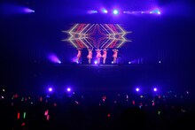 「℃-uteコンサートツアー2014春～℃-uteの本音～」中野サンプラザ夜公演の様子。