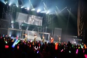 「℃-uteコンサートツアー2014春～℃-uteの本音～」中野サンプラザ夜公演の様子。