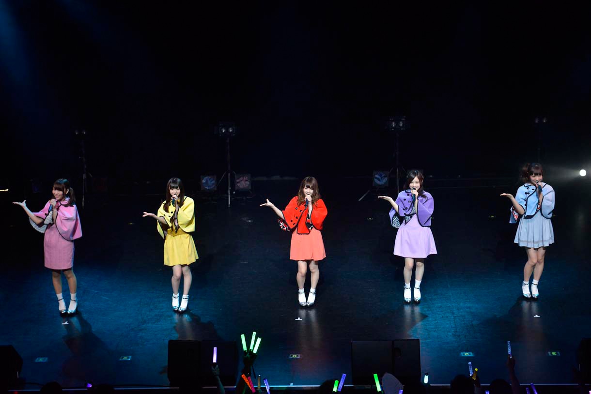 左から川後陽菜、齋藤飛鳥、畠中清羅、星野みなみ、斉藤優里。