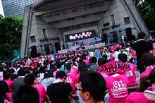 5月3日に行われた「Silent Siren Live Tour 2014 春 ～31Wonderland ぐるぐる全国まわっちゃうよツアー～」の様子。