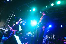 「アーバンギャルドのディストピア2014 ～新・前衛都市の憲法記念日～」新宿BLAZE公演の様子。