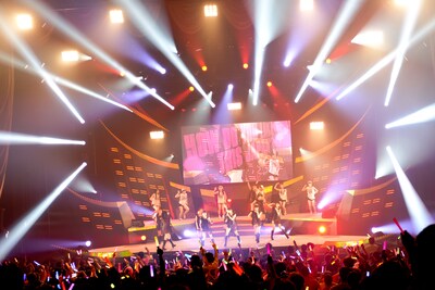 「モーニング娘。'14コンサートツアー2014春～エヴォリューション～」中野サンプラザホール5月5日夜公演の様子。