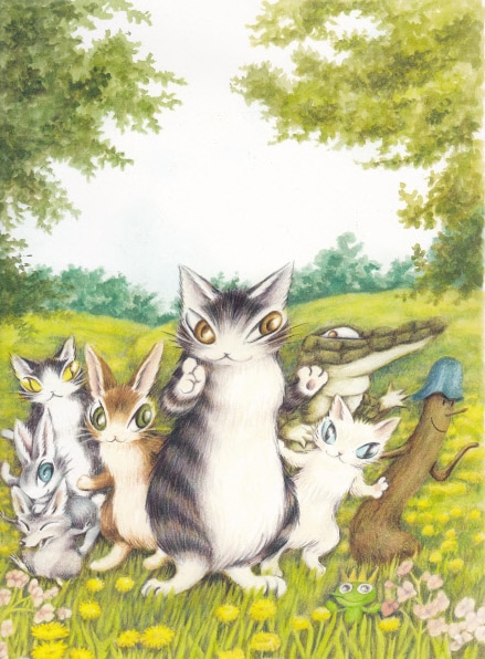 「猫のダヤン」ビジュアル (c)Wachifield Licensing Inc. All rights reserved.