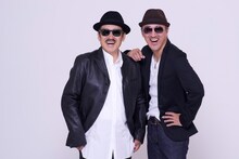 MOTO & MASU。左から船山基紀、増崎孝司。