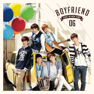 BOYFRIEND「スタートアップ！」通常盤ジャケット