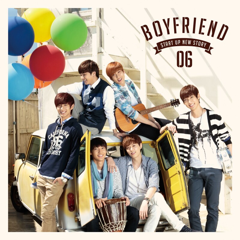BOYFRIEND「スタートアップ！」通常盤ジャケット