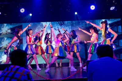 Cheeky Parade「NINE LIVES TOUR～ROAD TO NY～」東京公演の様子。