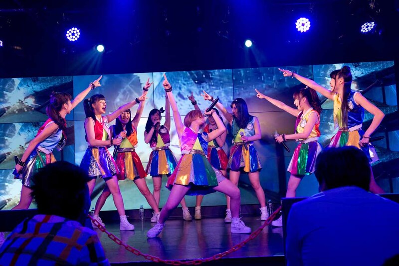 Cheeky Parade「NINE LIVES TOUR～ROAD TO NY～」東京公演の様子。