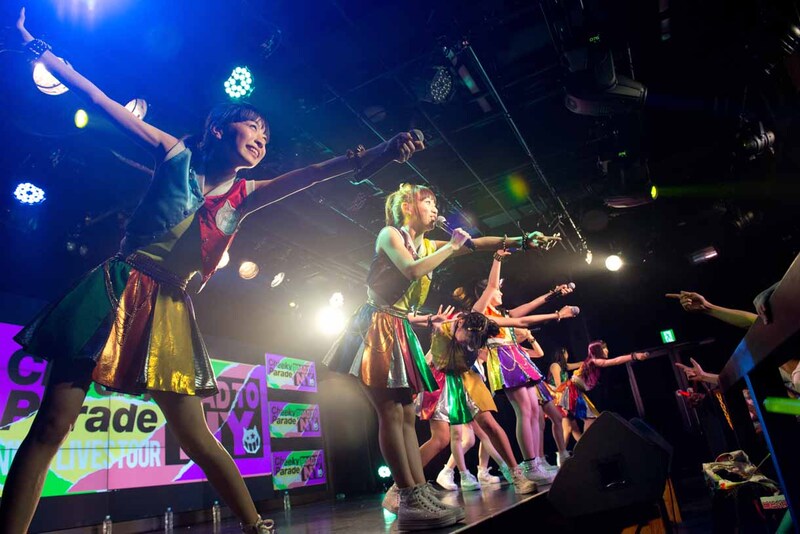 Cheeky Parade「NINE LIVES TOUR～ROAD TO NY～」東京公演の様子。