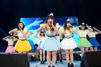 PASSPO☆ワンマンフライト「オススメ機内チャンネル便」の様子。
