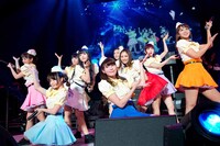 PASSPO☆ワンマンフライト「カウントUP4.5周年便」の様子。