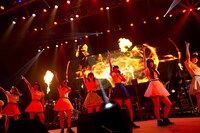 PASSPO☆ワンマンフライト「カウントUP4.5周年便」の様子。