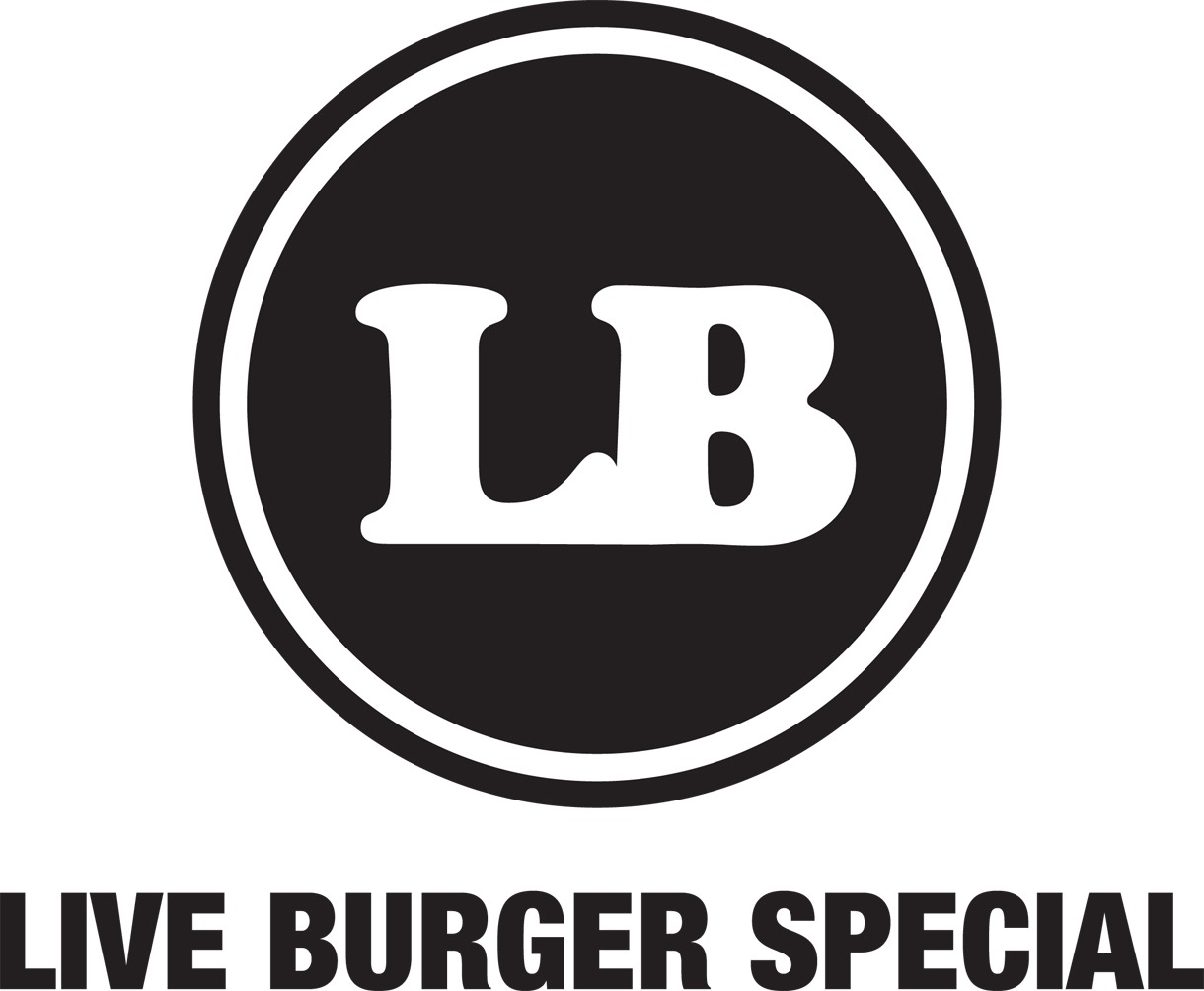 「LIVE BURGER SPECIAL」ロゴ