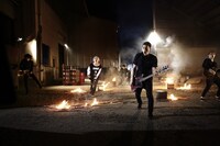 SWANKY DANK「Sink Like a Stone feat. Hiro from MY FIRST STORY」PV撮影時の様子。