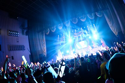 念コンサートツアー2014春 ～リアルBerryz工房～」中野サンプラザ夜公演の様子。