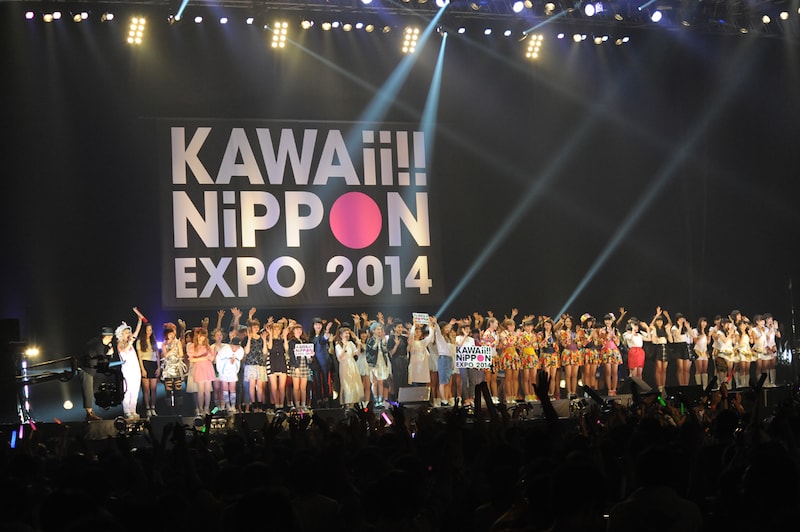 「KAWAii!! NiPPON EXPO 2014」の様子。