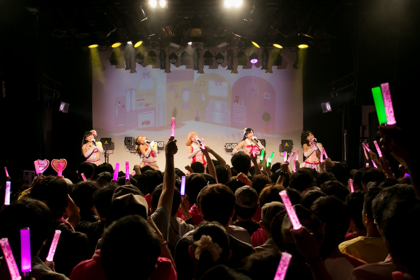ワンマンライブ「君のネガイ叶えたい！」の様子。