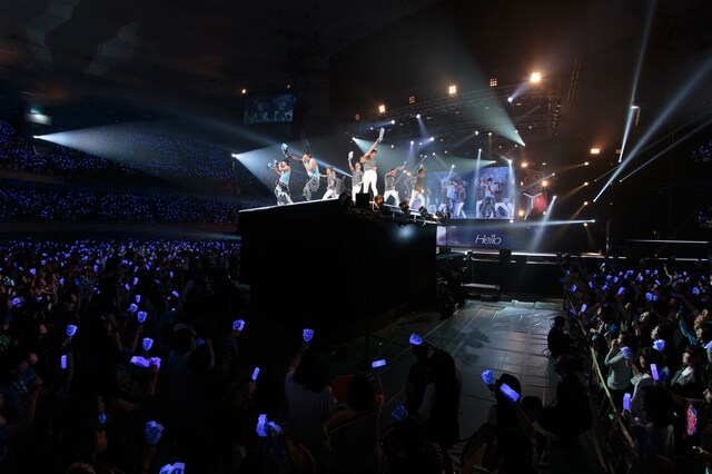 SUPER JUNIOR DONGHAE & EUNHYUK「SUPER JUNIOR D&E THE 1st JAPAN TOUR 2014」日本武道館公演の様子。