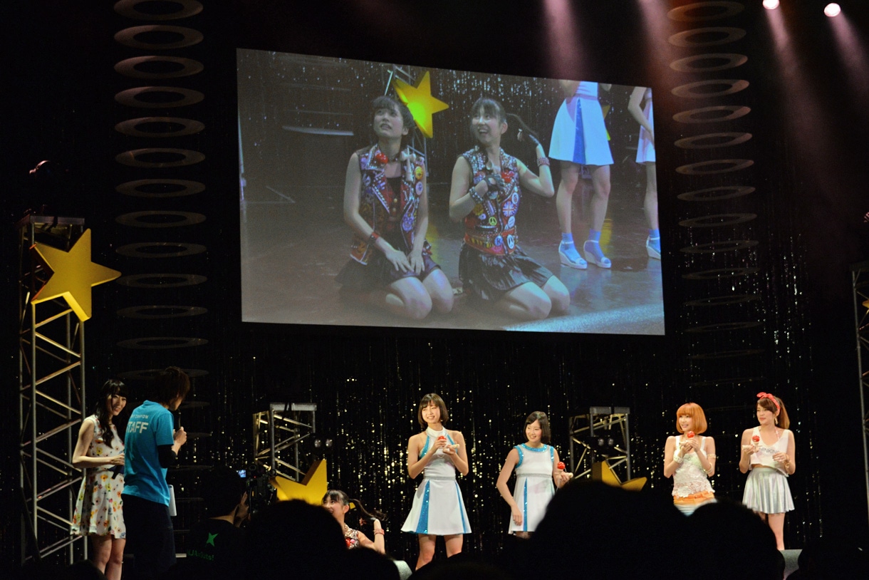 虎ノ門ダービー～アイドル倶楽部特別杯～「けん玉」の様子。