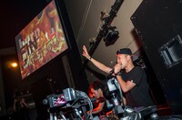 「burn WORLD DJ CONTEST 2014 JAPAN FINAL」の様子。