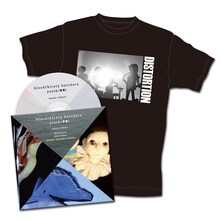 「bloodthirsty butchers / youth（青春）MV3部作 DVD＋Tシャツ」ディストーションバージョンの内容物。