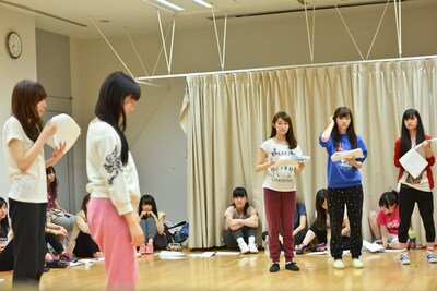 乃木坂46「16人のプリンシパル trois」稽古風景。