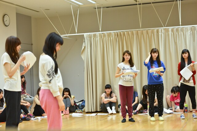 乃木坂46「16人のプリンシパル trois」稽古風景。
