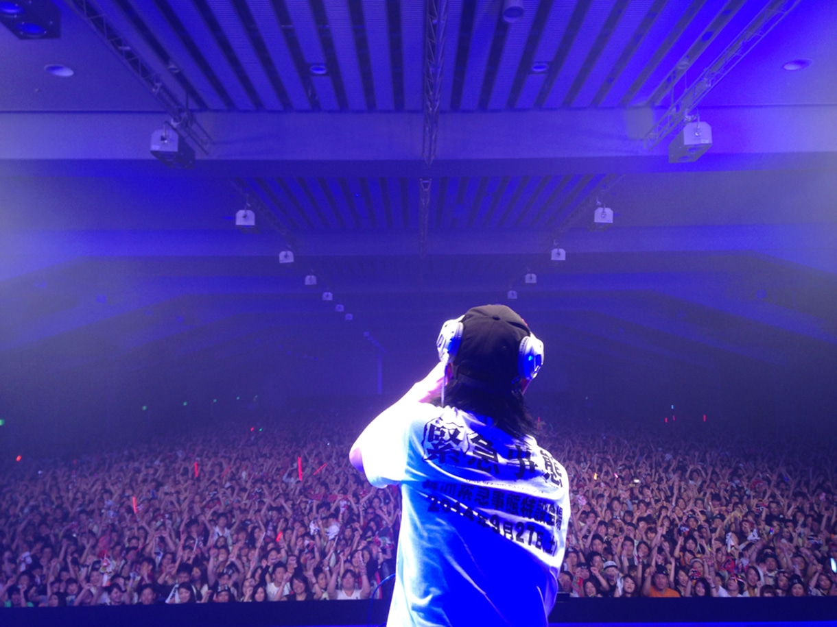 RED SPIDER。5月11日に大阪・ATCホールで実施された「大阪UP!!!!」の様子。