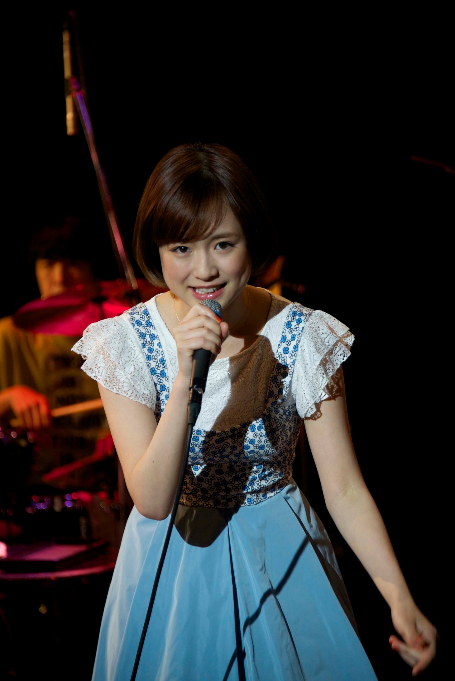 「大原櫻子（from MUSH&Co.）プレミアムお披露目ライブ」公開リハーサルの様子。