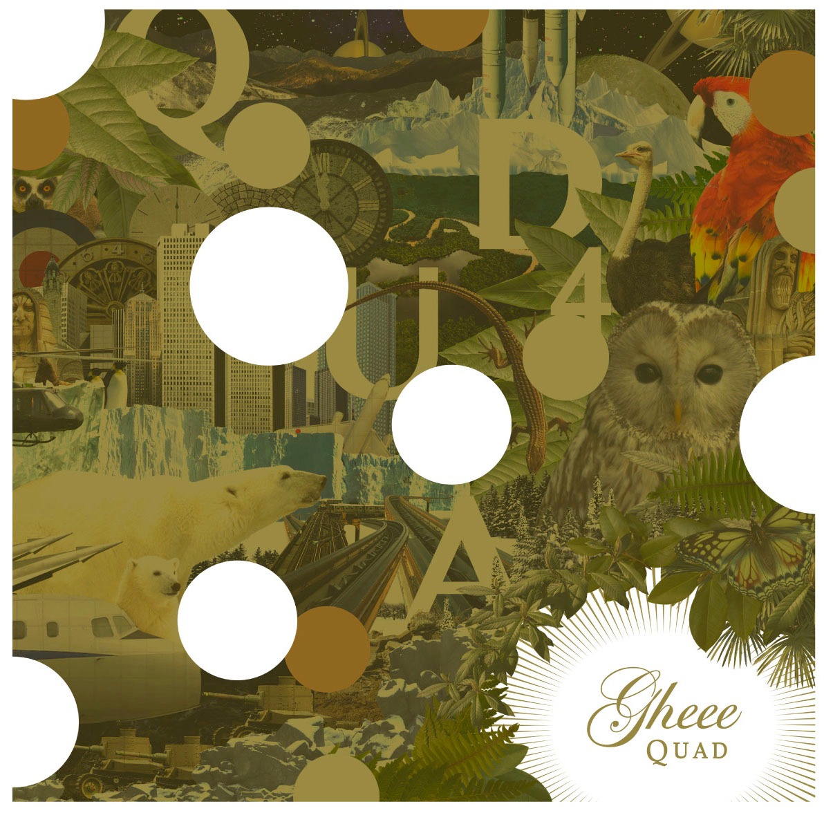 GHEEE「QUAD」ジャケット