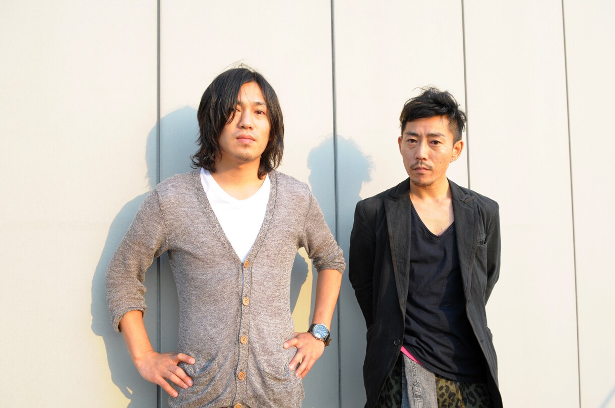 左から松尾昭彦、池田圭。 - JELLYFiSH FLOWER'S松尾、PV作家と