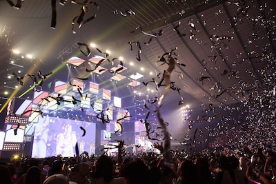 「a-nation island」の模様。