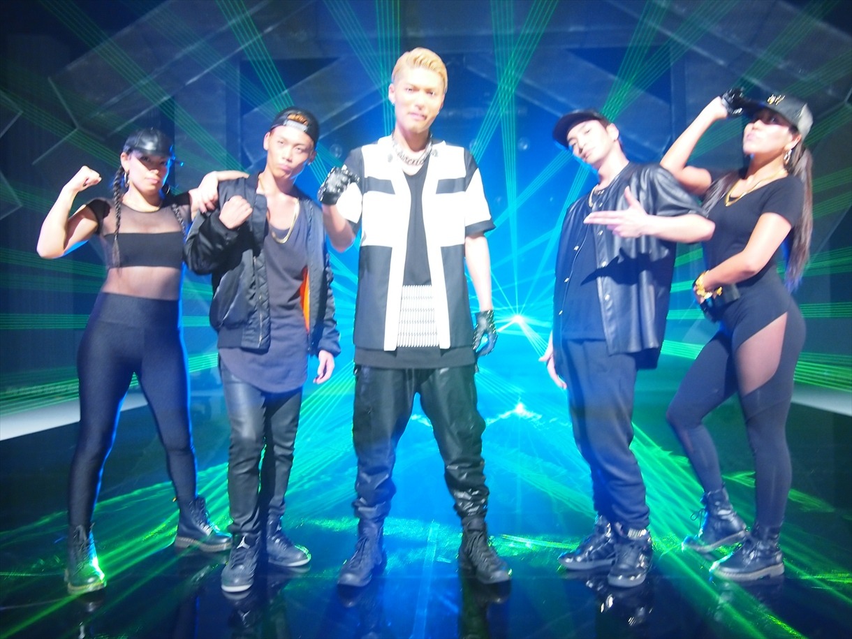 「MUSIC FAIR」収録時のEXILE SHOKICHI。