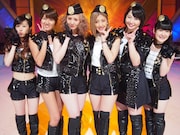 「MUSIC FAIR」収録時のBerryz工房。