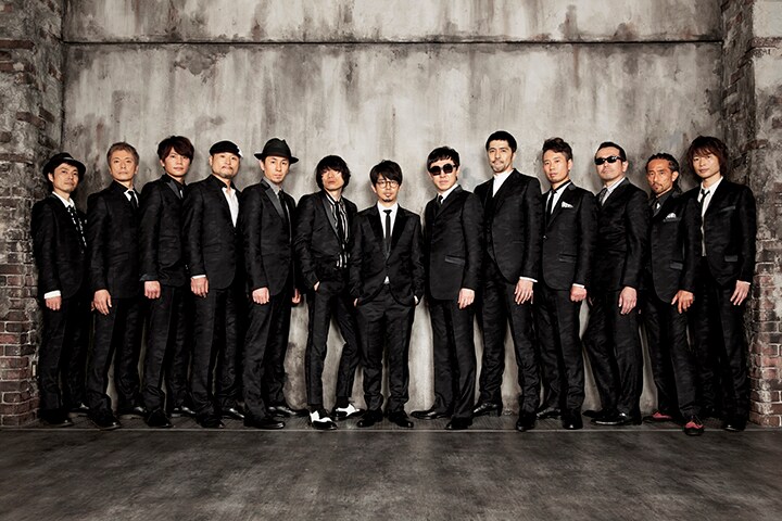 東京スカパラダイスオーケストラとASIAN KUNG-FU GENERATIONのアーティスト写真。