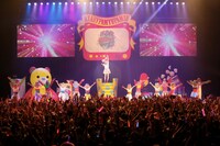 「KPP NANDA COLLECTION WORLD TOUR 2014」Zepp Tokyo公演の様子。