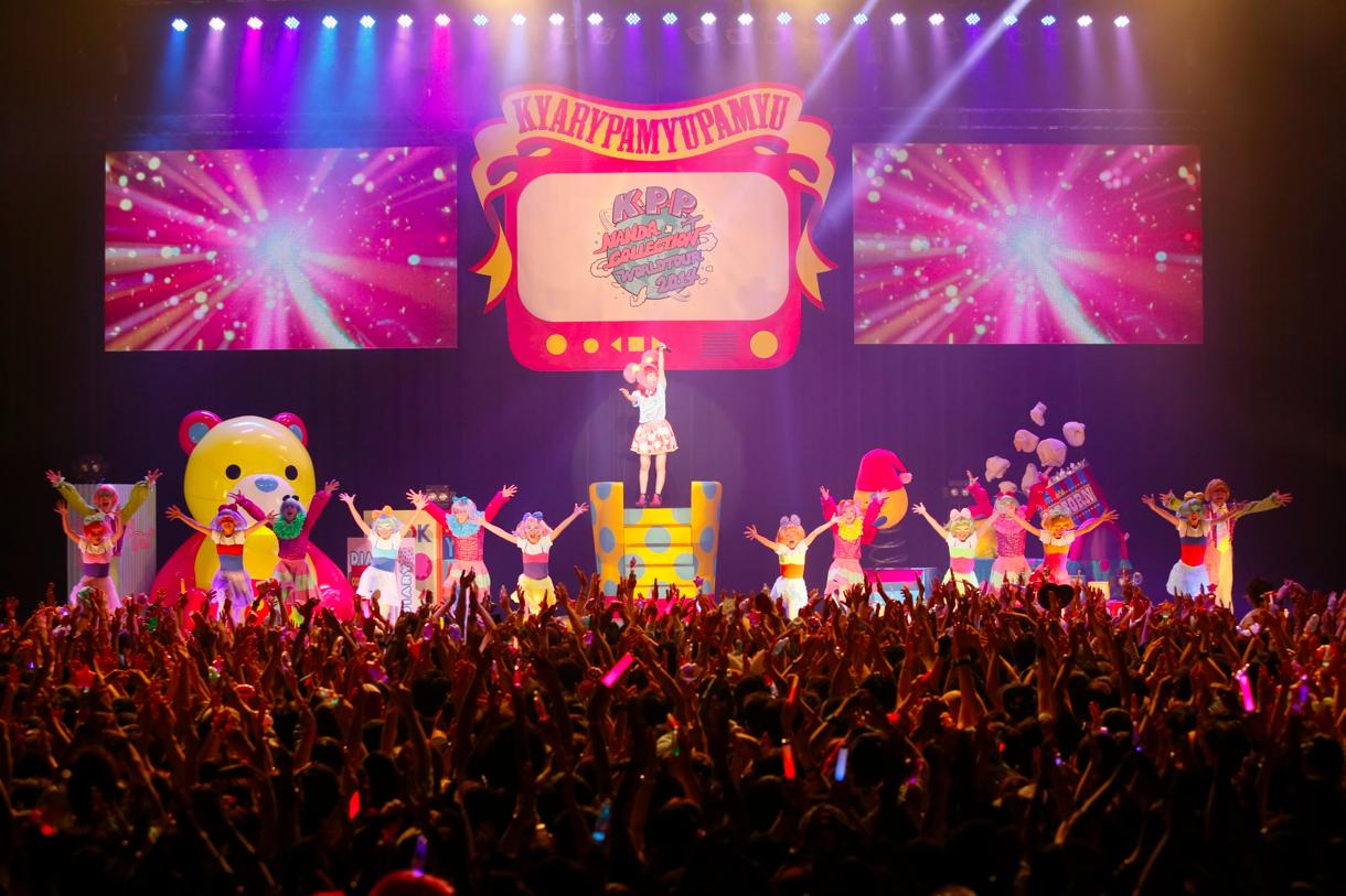 「KPP NANDA COLLECTION WORLD TOUR 2014」Zepp Tokyo公演の様子。