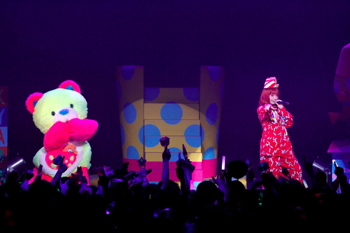 「KPP NANDA COLLECTION WORLD TOUR 2014」Zepp Tokyo公演の様子。