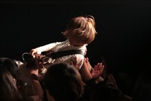 後藤まりこのライブの様子。（撮影：佐藤祐紀）