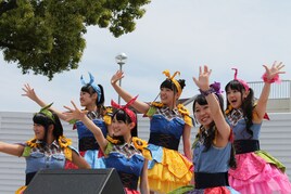 チームしゃちほこ、各地で珍場面連発「いいくらし」レコ発