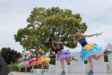 チームしゃちほこ（写真は愛知・名古屋港 集いの広場でのフリーイベントの様子）。