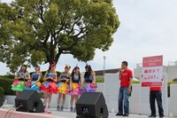 「なごやめし博覧会2014」サポーター就任発表の様子。