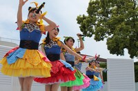 チームしゃちほこ（写真は愛知・名古屋港 集いの広場でのフリーイベントの様子）。
