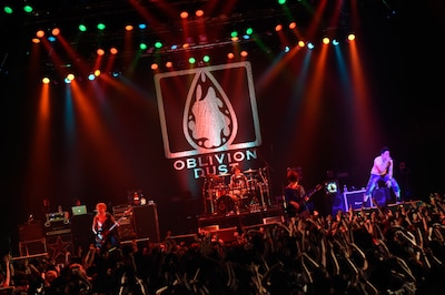 OBLIVION DUST「SAYONARA SHIBUYA-AX」の様子。