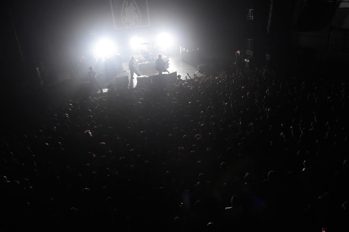 OBLIVION DUST「SAYONARA SHIBUYA-AX」の様子。