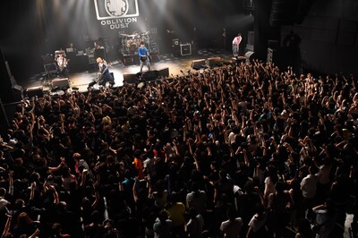 OBLIVION DUST「SAYONARA SHIBUYA-AX」の様子。